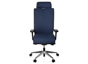 4260284082710 - Profi Bürostuhl PRO-TEC XXL Stoff mit Armlehnen (höhenverstellbar) hjh OFFICE