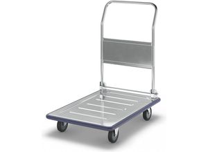 4260285070075 - Verzinkter Plattformwagen Tragfähigkeit 300 kg LxB 925 x 625 mm ab 2 Stk kaiserkraft