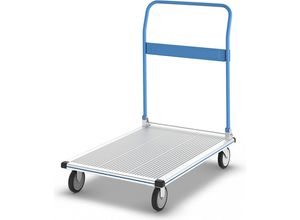 4260285073786 - Aluminium-Plattformwagen KOMFORT Tragfähigkeit 200 kg Ladefläche 900 x 620 mm ab 2 Stk kaiserkraft