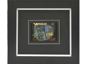 4260286493903 - Kunstdruck HUNDERTWASSER (BH 43x3850 cm) BH 43x3850 cm bunt Bild Gemälde Wandbild