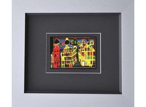 4260286494269 - Kunstdruck HUNDERTWASSER (BH 43x3850 cm) BH 43x3850 cm bunt Bild Gemälde Wandbild 4260286494269 - Kunstdruck HUNDERTWASSER (BH 43x3850 cm) BH 43x3850 cm bunt Bild Gemälde Wandbild