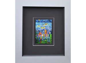 4260286494351 - Kunstdruck HUNDERTWASSER (BH 43x3850 cm) BH 43x3850 cm bunt Bild Gemälde Wandbild