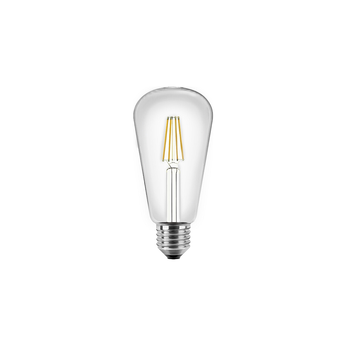 4260293196088 - LED-Filament-Lampe ST64 E27 eek e 4 w 470 lm 2700 k - Blulaxa