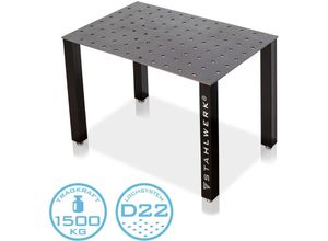 4260294082991 - Schweißtisch Montagetisch DIY-Bausatz mit massiver 12mm Arbeitsplatte aus hochbelastbarem S355 Stahl pulverbeschichtete Beine nivellierbare