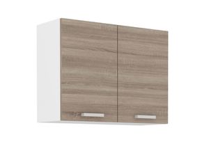 4260304592724 - Küchen Hängeschrank 80 cm für das Modell „Dave 240 Eiche Sonoma Trüffel“