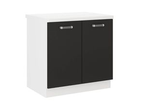 4260304593325 - Küchen Unterschrank 80 cm für das Modell „Omega 240 Schwarz + Weiss“ 4260304593325 - Küchen Unterschrank 80 cm für das Modell „Omega 240 Schwarz + Weiss“