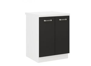 4260304593332 - Küchen Unterschrank 60 cm für das Modell „Omega 240 Schwarz + Weiss“