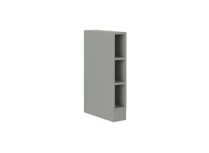 4260304595121 - Unterschrank Regal 15 cm Bianca Grey Rose - Grau Küchenzeile Küchenblock 4260304595121 - Unterschrank Regal 15 cm Bianca Grey Rose - Grau Küchenzeile Küchenblock