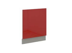 4260304595565 - Frontblende Geschirrspüler integriert 60 cm Rot Hochglanz Küche Rose Bianca 4260304595565 - Frontblende Geschirrspüler integriert 60 cm Rot Hochglanz Küche Rose Bianca