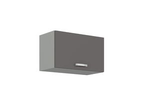 4260304595831 - Küchen Hängeschrank 60 Hochglanz Grau Küchenzeile Küchenblock Küche Grey Bianca