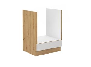 4260304596647 - Herd Unterschrank 60 cm Eiche Artisan + Weiß Hochglanz Küchenzeile Küchenblock 4260304596647 - Herd Unterschrank 60 cm Eiche Artisan + Weiß Hochglanz Küchenzeile Küchenblock