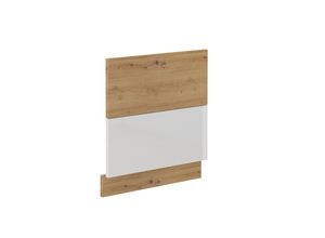 4260304596739 - Frontblende für integrierten Geschirrspüler 60 cm Eiche Artisan + Weiß Hochglanz 4260304596739 - Frontblende für integrierten Geschirrspüler 60 cm Eiche Artisan + Weiß Hochglanz