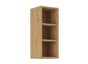 4260304598238 - Hängeschrank Regal 30 cm Eiche Artisan Küchenzeile Küchenblock Küche Stilo