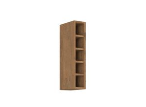 4260304599174 - Küchen Preisbombe - Vigo Hängeschrank Regal 15 cm Eiche Lancelot Küchenzeile Küchenblock Küche