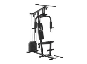 4260304765005 - Artsport - Kraftstation ProfiGym 2000 mit Latzug- & Butterflystange Seilzug & Beinstrecker - 9 Gewichte mit 40kg - Multistation Krafttraining Zuhause