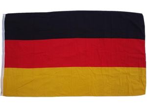 4260307160210 - XXL Flagge Deutschland 250 x 150 cm Fahne mit 3 Ösen 100g m² Stoffgewicht