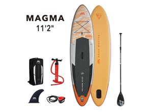 4260307168254 - Aqua Marina All-Around SUP Board mit Reißverschlussrucksack Double Action-Pumpe LIQUID AIR Paddel Einschub-Mittelfinne Sicherheitsleine - versch Ausführungen