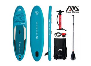 4260307168278 - Aqua Marina All-Around SUP Board mit Reißverschlussrucksack Double Action-Pumpe LIQUID AIR Paddel Einschub-Mittelfinne Sicherheitsleine - versch Ausführungen