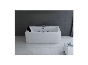 4260307169565 - Whirlpool 160x80 cm Heizung Reinigungsprogramm & Lichttherapie elegantes Design Bluetooth-fähiges So