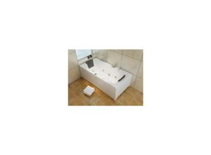 4260307169619 - PureHaven Whirlpool 182x90cm Heizung Reinigungsprogramm & Lichttherapie Wasserfall Bluetooth-fähiges