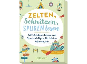 4260308345289 - Zelten Schnitzen Spuren lesen - Klara Wiesel Box