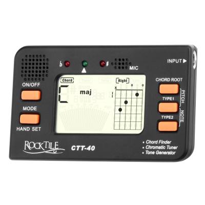 4260309221452 - Rocktile CTT 40 Chordfinder Tuner Tongenerator