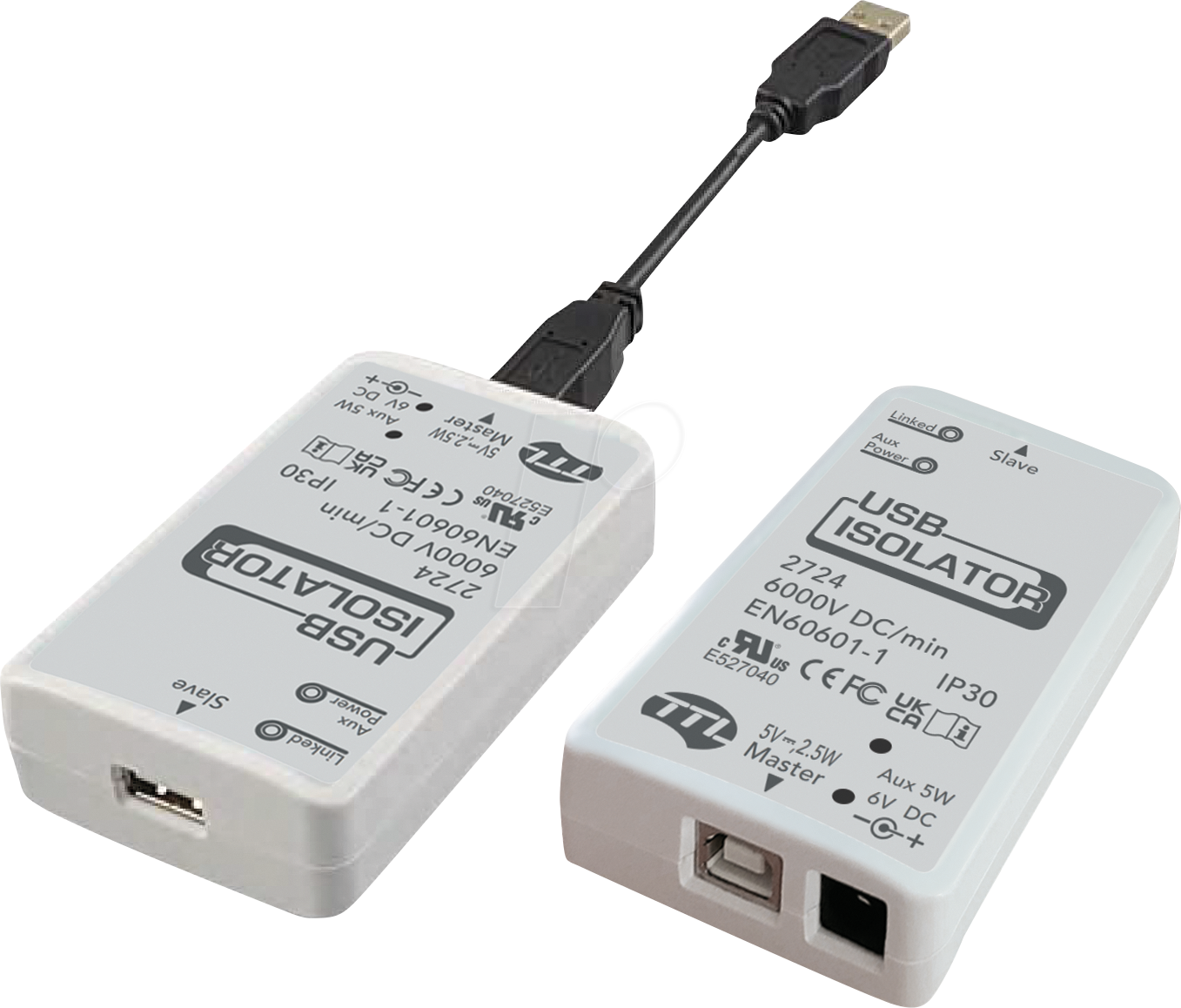 4260310262550 - TTL 2724 - USB Isolator galvanische Trennung HostGerät