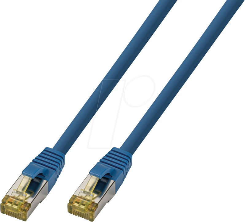 4260310267333 - TTL 1862HF-10M - Patchkabel Cat6a S FTP 1 m blau