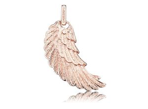 4260316916204 - Flügel-Anhänger ENGELSRUFER Where the angels fly FLÜGEL DETAILLIERT ROSÈ PLATED ERW-R Schmuckanhänger Gr S Silber 925 (Sterlingsilber) 19 g rosegold (silber 925 roségoldfarben) Damen Anhänger