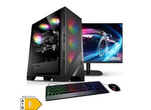 4260320412174 - PC Set Gaming mit 27 Zoll TFT Lightning 12 Intel Core i7-12700KF 32GB DDR4 NVIDIA RTX 4060 8 GB 2TB SSD WLAN Windows 11