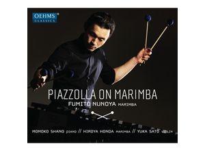 4260330918512 - Piazzolla On Marimba - Fumito Nunoya (CD)