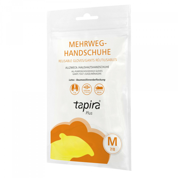 4260339558580 - tapira Handschuh Plus 08810058 Latex S 1Paar 4260339558580 GVS Großverbraucherspezialisten