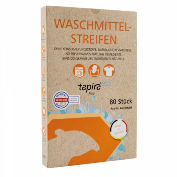 4260339559877 - tapira Waschmittelstreifen Plus eco 46700001 4260339559877 GVS Großverbraucherspezialisten 80 Stück