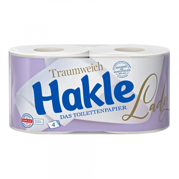 4260344226894 - Toilettenpapier  10676 4-lagig weiß 130 Blatt   Rolle 4260344226894 Hakle