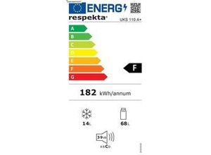 4260344974092 - Küchenzeile KB180ESWMI 180 cm Weiß-Eiche Sägerau Nachbildung