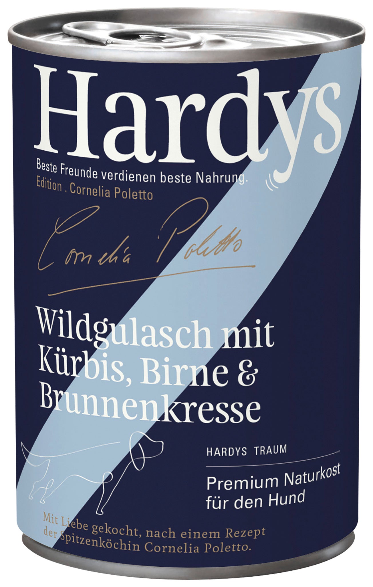 4260345751630 - Hardys Edition Poletto • Wildgulasch mit Kürbis & Brunnenkresse 400g