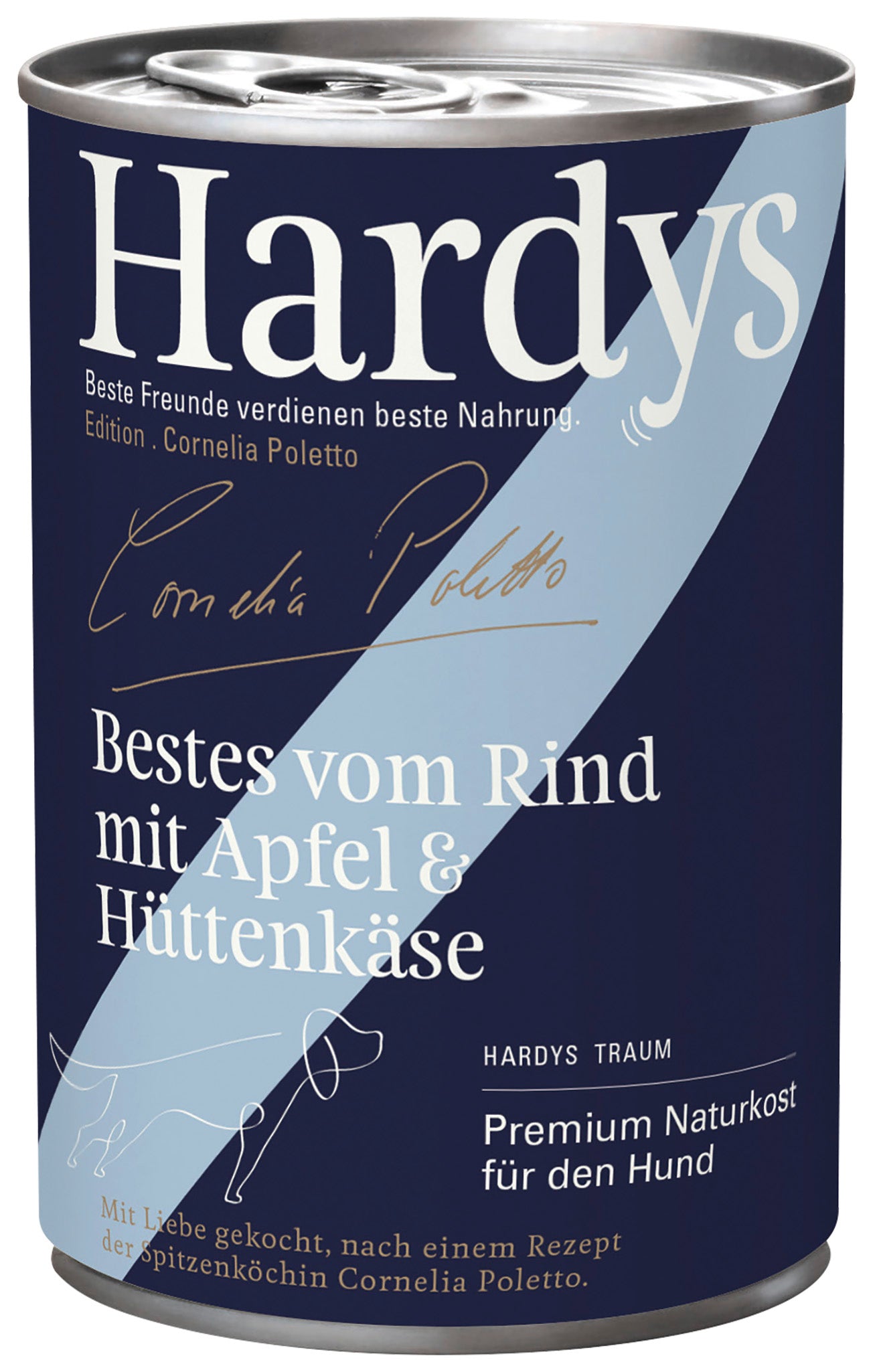 4260345751913 - Hardys Edition Poletto • Das Beste vom Rind mit Apfel & Hüttenkäse 400g