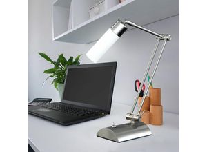 4260348825147 - Wofi - led 3 Watt Tischleuchte Tisch Lampe Schalter beweglich Büro Schreibtisch Wohnzimmer