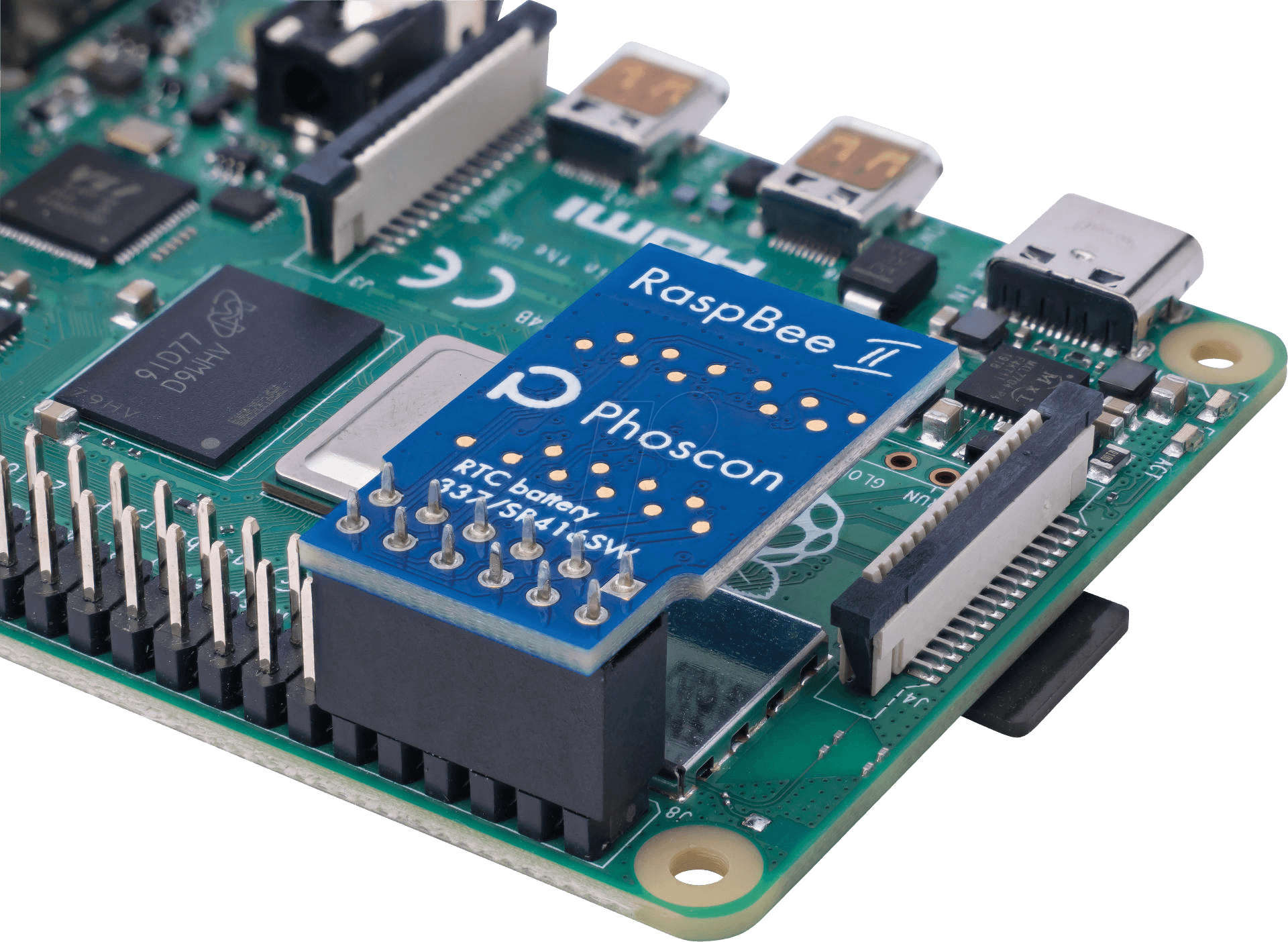 4260350821335 - RaspBee II ZigBee-Aufsatzmodul für Raspberry Pi