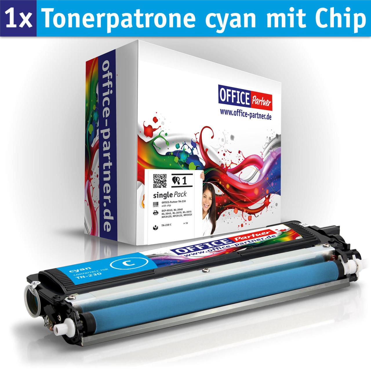 4260357039719 - Premium Toner alternativ zu Brother TN230 C - cyan