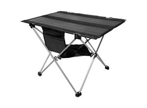 4260358125985 - Campingtisch TX-251 Camping Tisch Schwarz Silber 5083 Belastbarkeit (Gewicht) (max) 5 kg