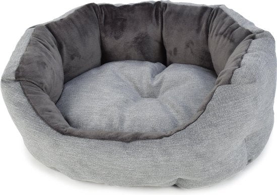 4260358295381 - Montreal Hundebett schiefer - - M - 55x50x18 cm