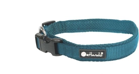 4260358296456 - Hundehalsband Mesh Collar XXS Petrol 30-35cm