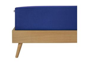 4260361341990 - Spannbettlaken Edel-Jersey Blau 100x200 cm 100% Baumwolle - Schiesser 4260361341990 - Spannbettlaken Edel-Jersey Blau 100x200 cm 100% Baumwolle - Schiesser