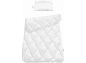 4260361348470 - Baby- und Kinderbetten Set 2-teilig Bettdecke 100 x 135 cm Kopfkissen 40 x 60 cm Allergiker geeignet Öko-Tex zertifiziert - Schiesser