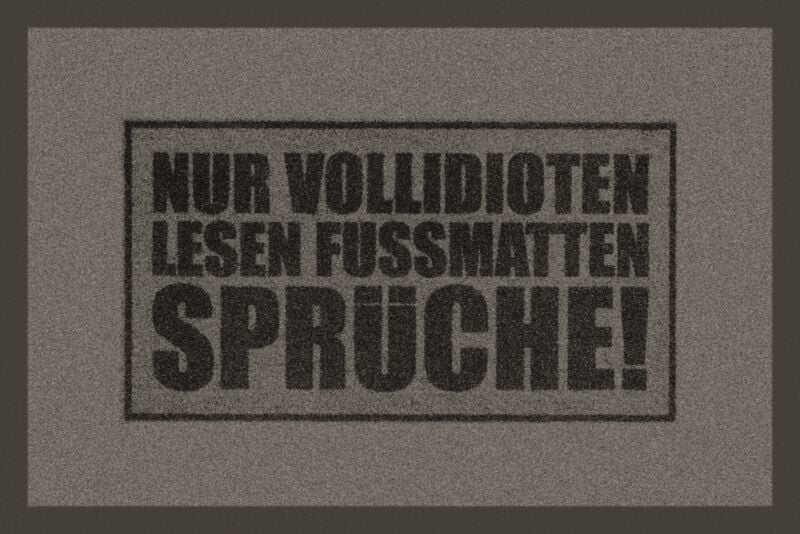 4260361750754 -  Fußmatte grau