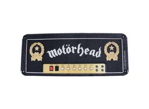 4260361754233 - Motörhead Fußmatte AMP Gitarrenverstärker schwarz beige aus 100 % Polyamid und rutschfester Vinyl-Unterseite