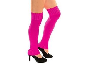 4260362020955 - Overknee-Strick-Beinstulpen neonpink