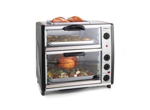 4260365799100 - All-You-Can-Eat Doppel-Backofen Grillplatte 42 Liter 2350 Watt