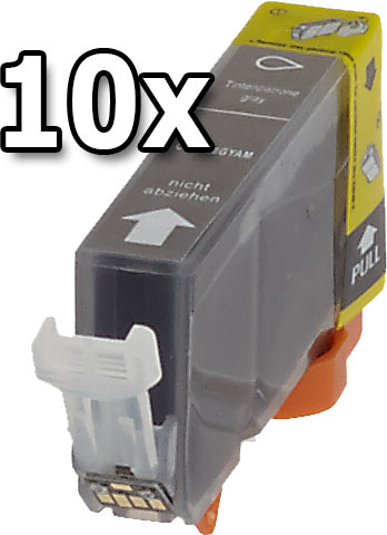 4260366321584 - 10 Tinten ersetzt Canon CLI-526GY grau 4260366321584 - 10 Tinten ersetzt Canon CLI-526GY grau